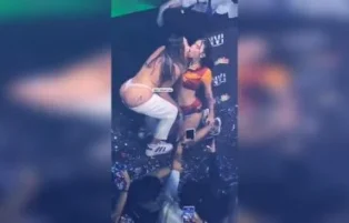 Flagra! Mc Pipokinha e Andressa Urach transando nos bastidores