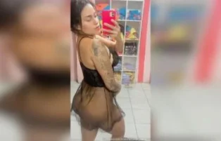 Leilah Cabral nua, lutadora de jiu jitsu safada e gostosa